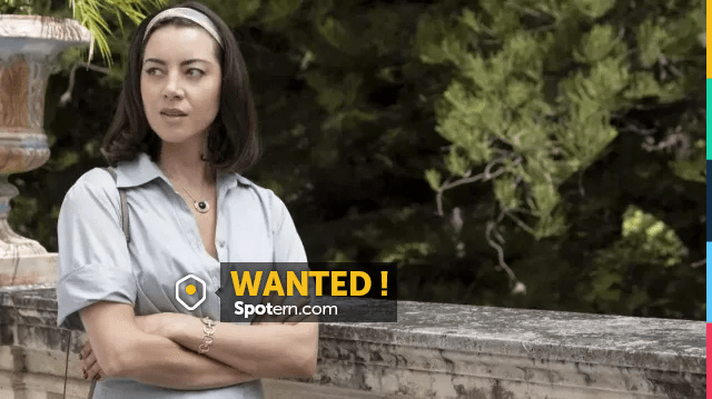 The blue hemmed dress worn by Harper Spiller (Aubrey Plaza) in The White  Lotus (Season 2 Episode 3) | Spotern