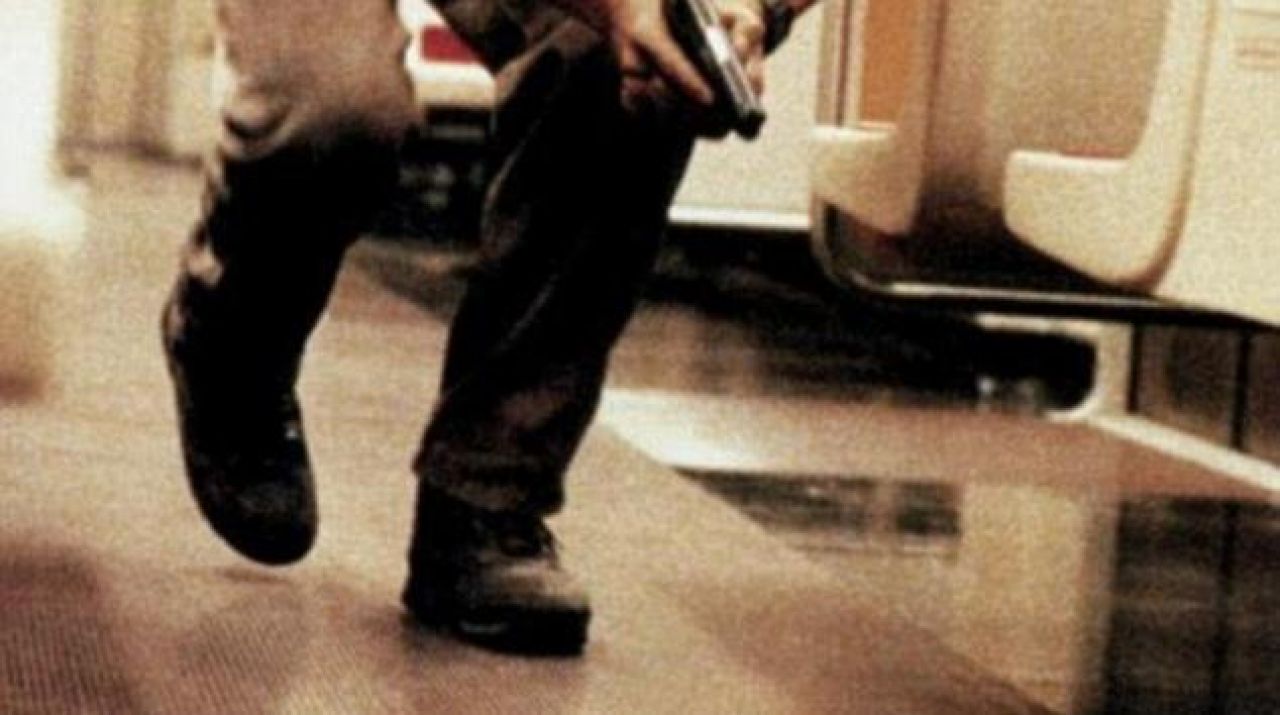 The shoes / boots of Keanu Reeves in Speed Spotern