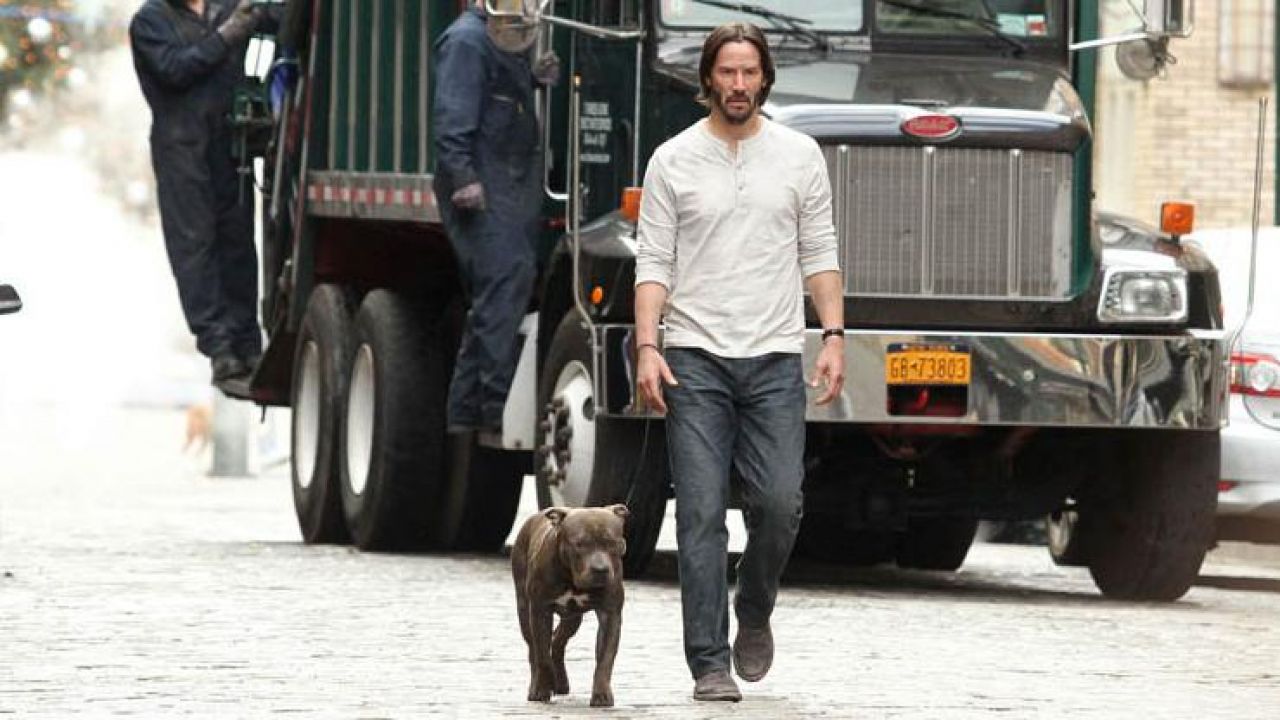 Boots worn by John Wick (Keanu Reeves) as seen in John Wick Spotern