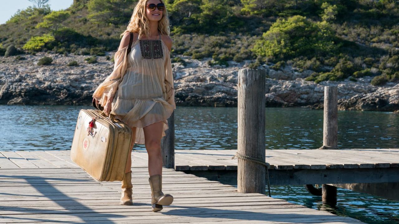 Boots Worn By Lily James Young Donna Off The Boat In Mamma Mia 2 Here