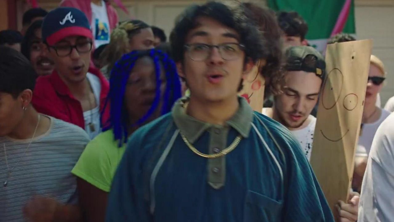 Polo Shirt worn by Cuco in his Summertime Hightime music video feat. J ...