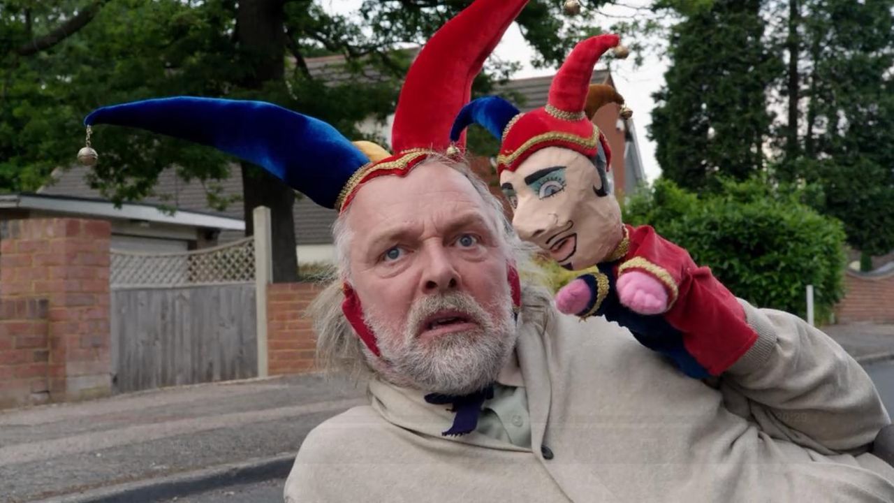 Hat worn by Richard Davies (Rik Mayall) as seen in Man Down S01E03