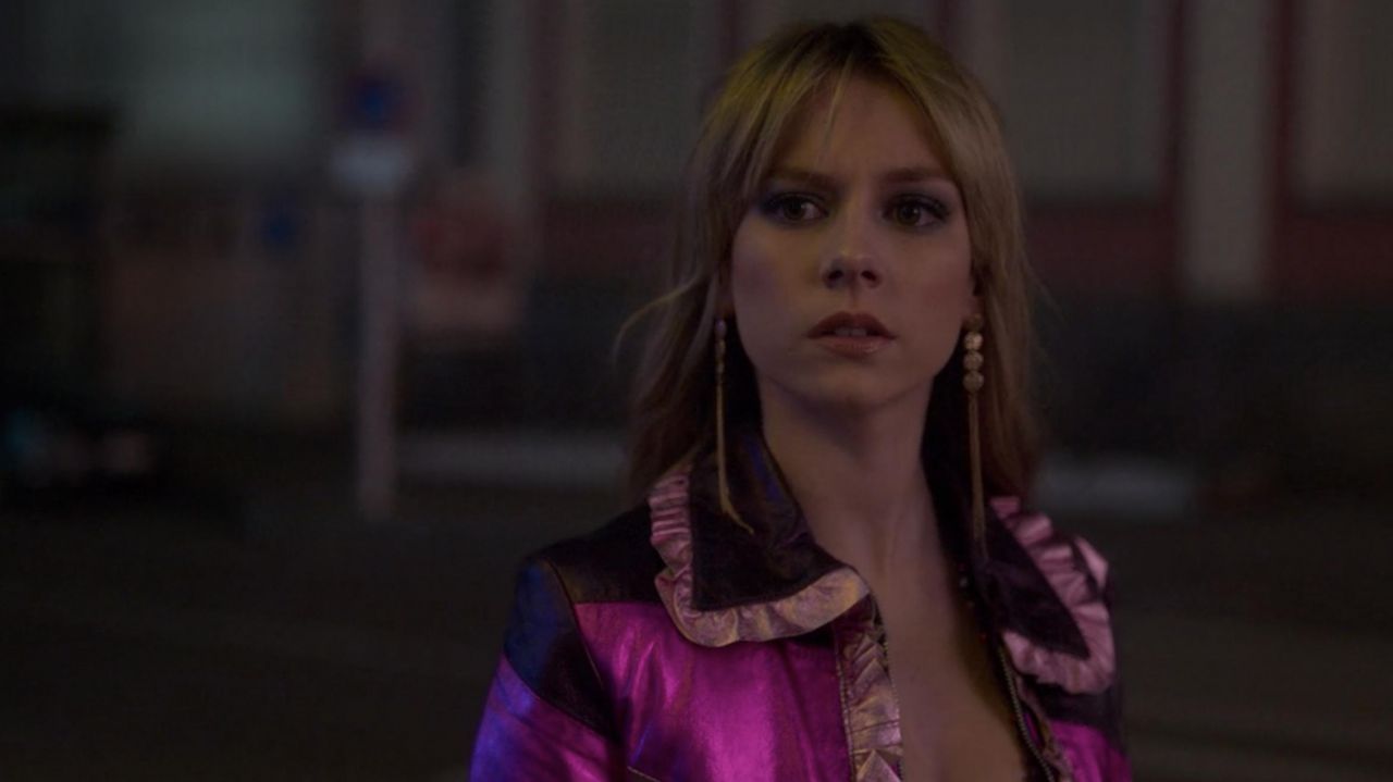 Pink Jacket Worn By Carla Ester Expósito As Seen In Elite S02e01 Spotern