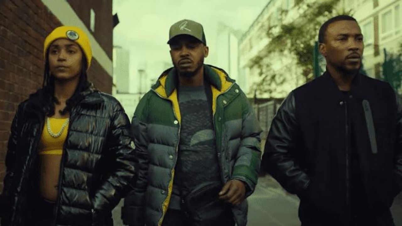 The jacket is green and yellow and Dris (Shone Romulus) in Top Boy ...