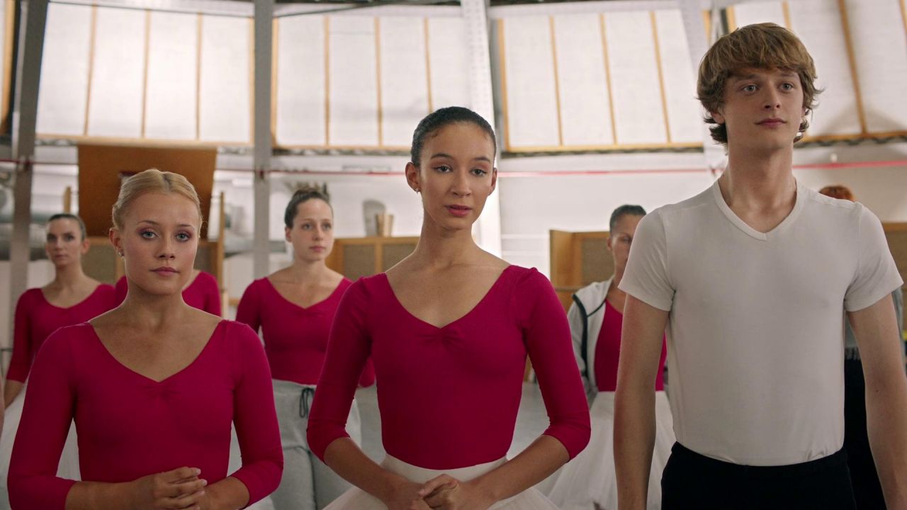 Pink leotard worn by Lena Grisky (Jessica Lord) as seen in Find Me in ...