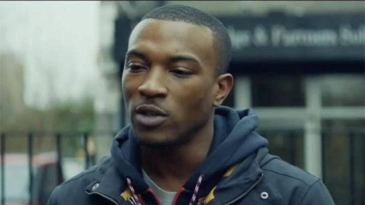 Blue Zip Hoodie worn by Dushane (Ashley Walters) in Top Boy Season 2 ...