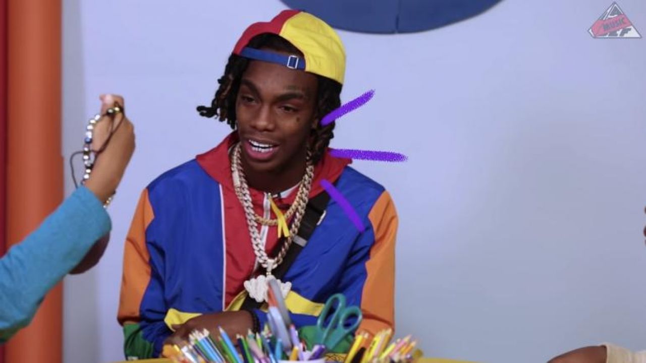 The jacket color block YNW Melly in the video YNW Melly How He