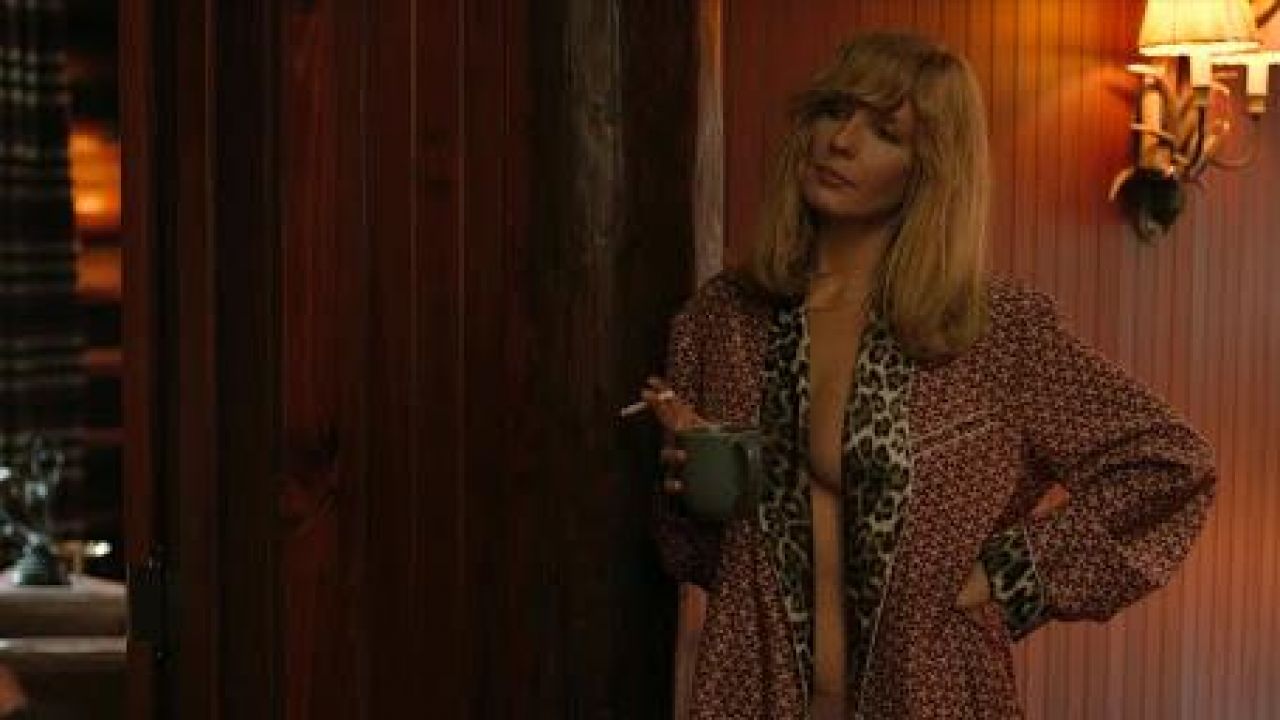 Printed Robe worn by Beth Dutton (Kelly Reilly) as seen in Yellowstone (Sea...