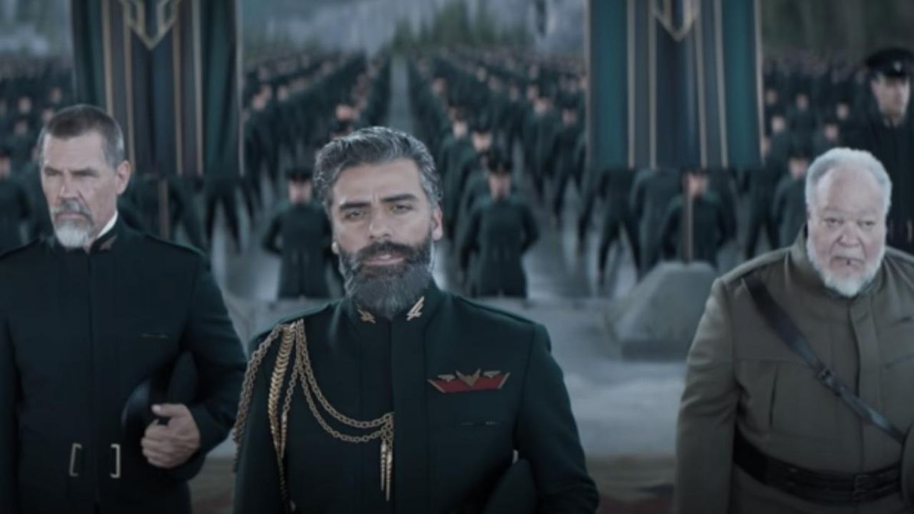 Uniform costume cosplay worn by Duke Leto Atreides (Oscar Isaac) as