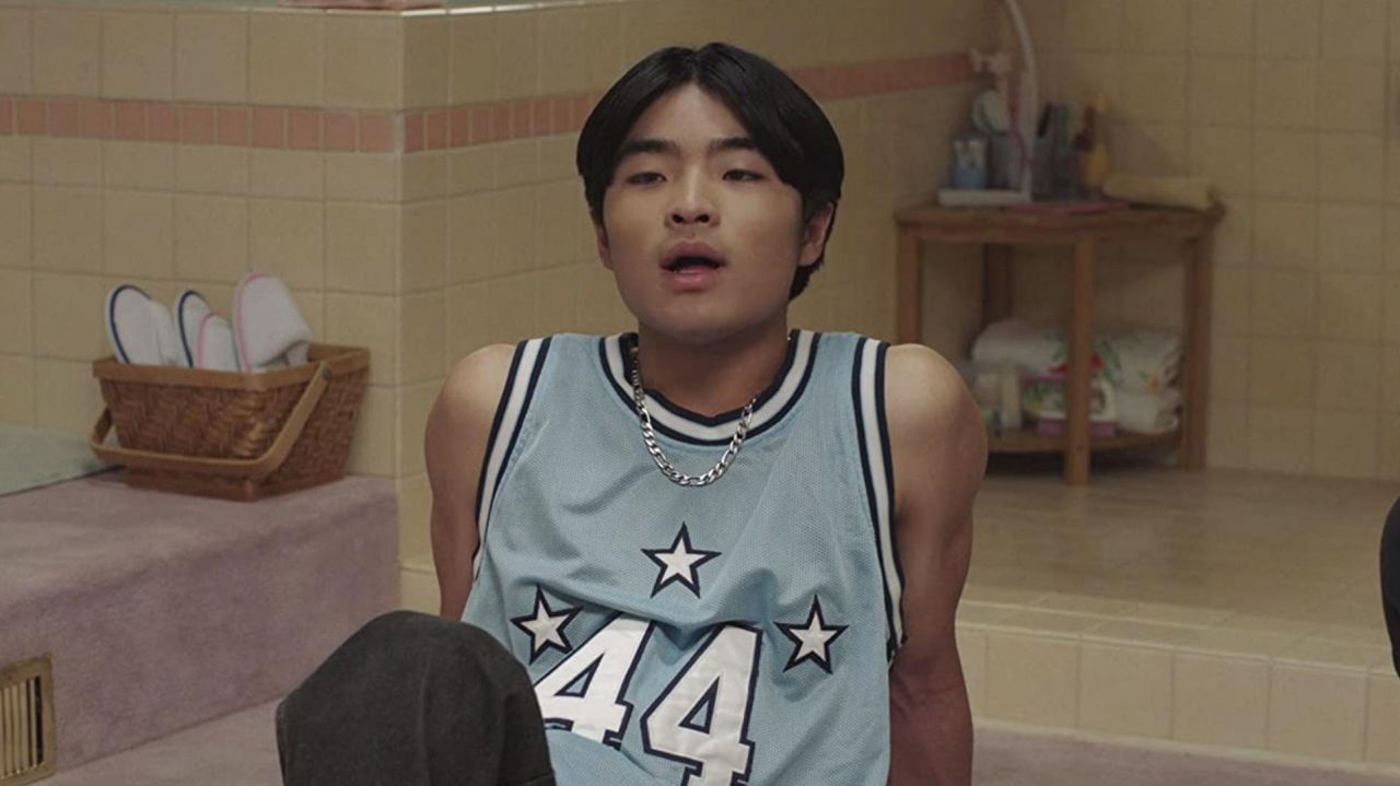 Tank Basket Jersey worn by Shuji IshiiPeters (Dallas James Liu) as