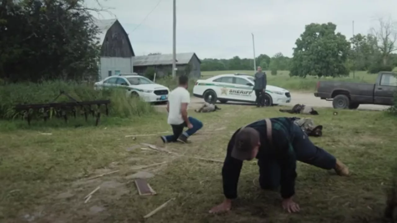 Boots worn by Andy McGee (Zac Efron) as seen in Firestarter movie outfits Spotern