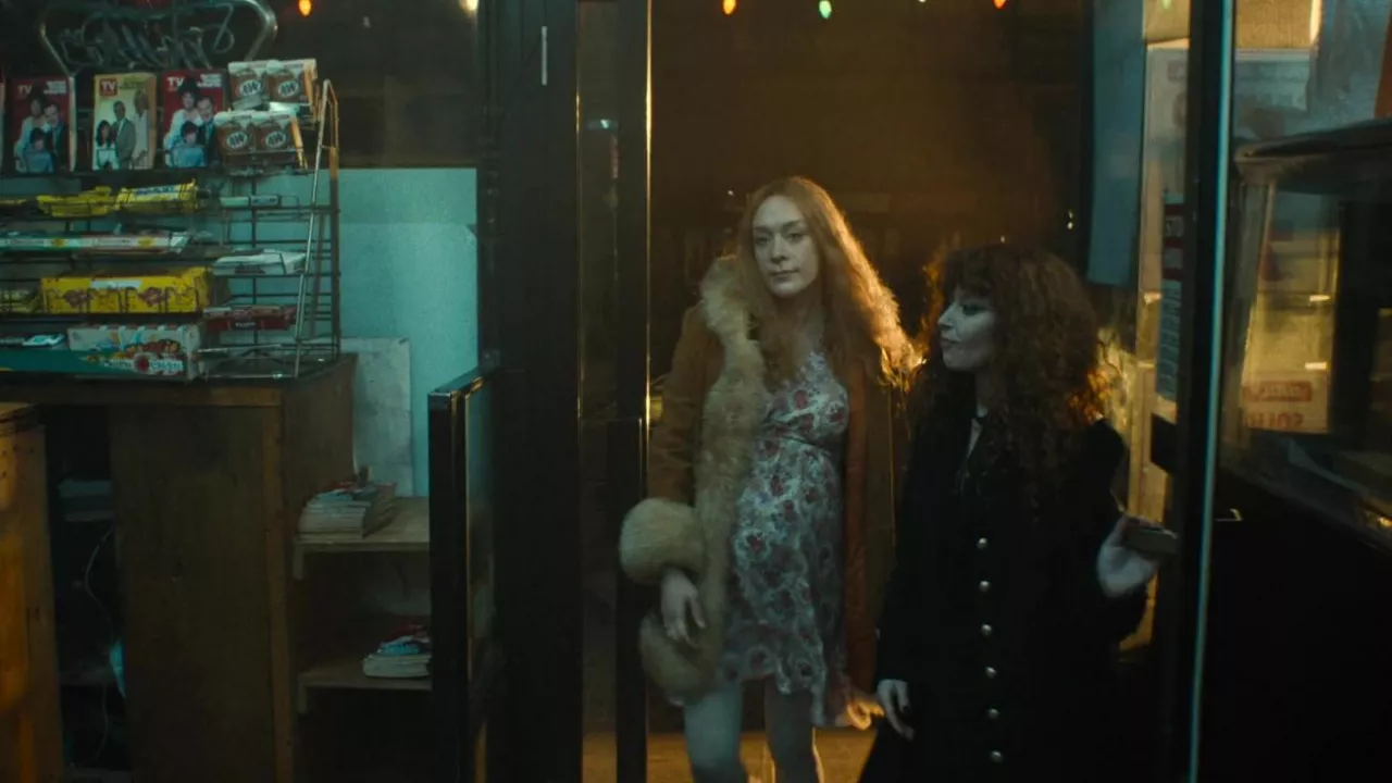 Floral Printed Dress worn by Lenora Vulvokov (Chloë Sevigny) as seen in