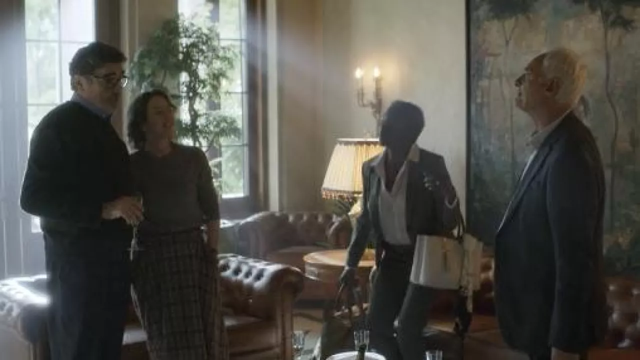 Tartan plaid skirt with pockets worn by ReineMarie (MarieFrance