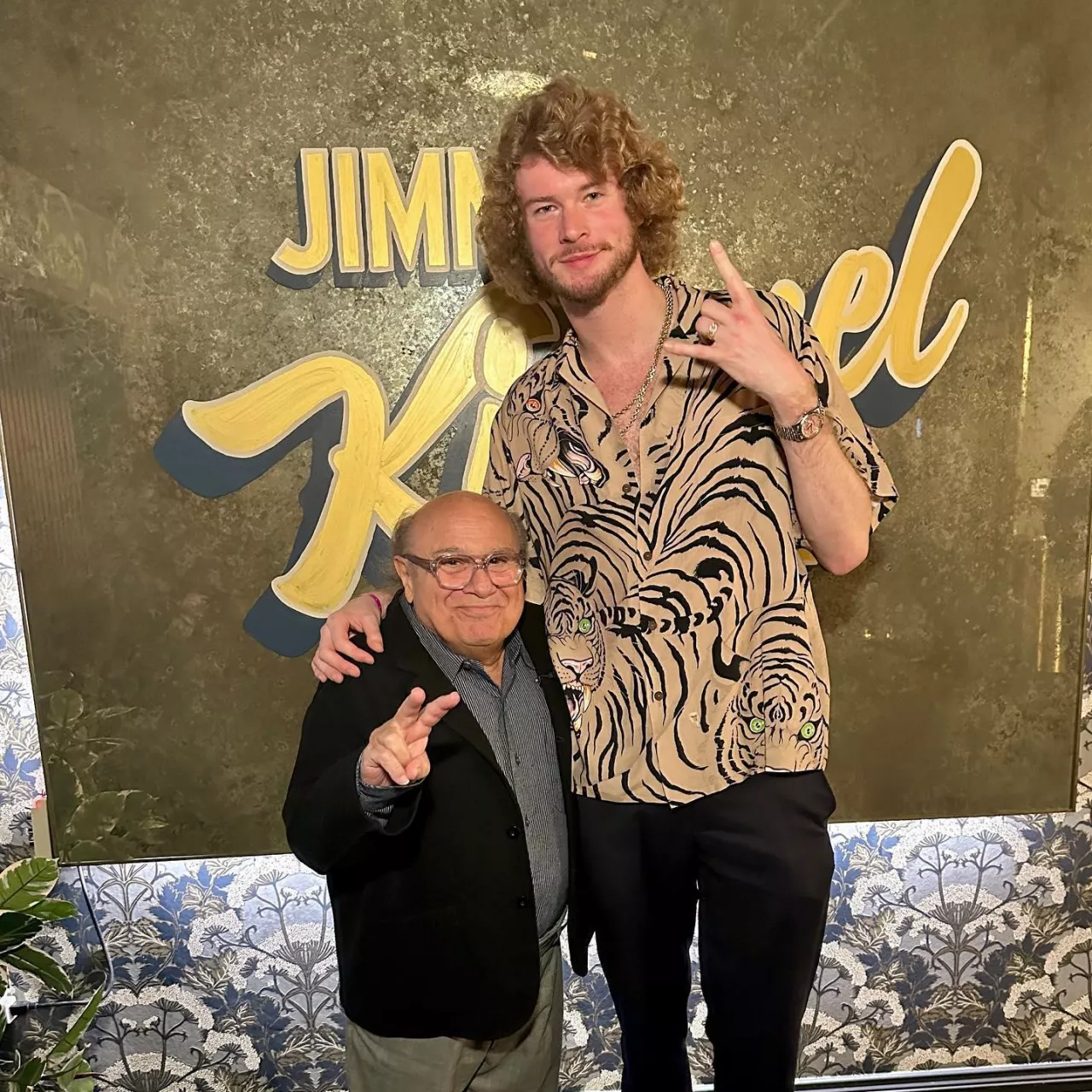 Tiger Print Hawaiian Shirt worn by Yung Gravy on his Instagram account yunggravy Spotern