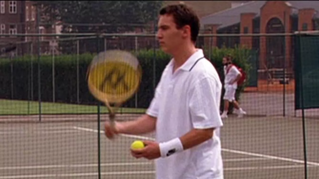 Match Point Tennis Racket The Volkl racquet used by Chris Wilton (Jonathan Rhys Meyers) in the ...