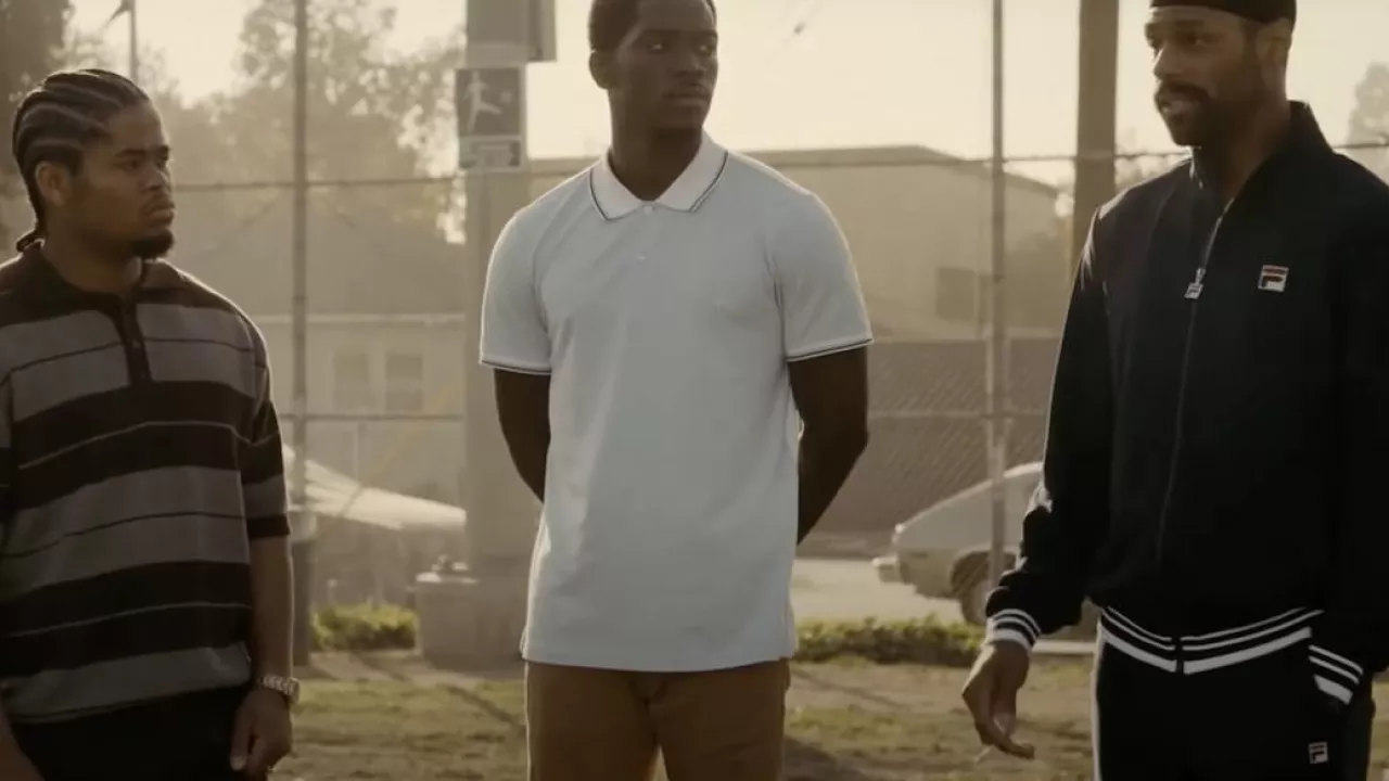 Fila Tracksuit of Kane Hamilton (DeVaughn Nixon) in Snowfall (S05E06 ...