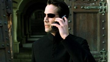El teléfono de Neo, Morfeo y Niobe en Matrix Reloaded