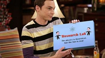 El juego "Research Lab" de Sheldon