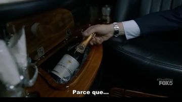 Champagne Louis Mostreuil en Expediente X