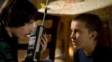 Le talkie walkie de Mike Wheeler (Finn Wolfhard) dans Stranger Things