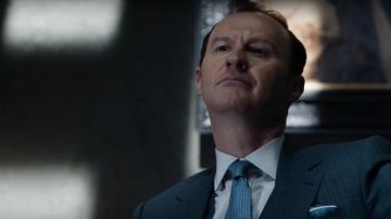 La corbata de Mycroft Holmes (Mark Gatiss) en Sherlock