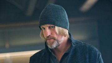 Beanie Woody Harrelson in Hunger Games succession
