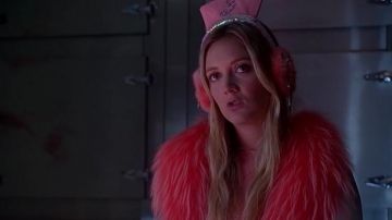 La diadema rosa de Sadie Swenson / funda para las orejas / Chanel # 3 en Scream Queens