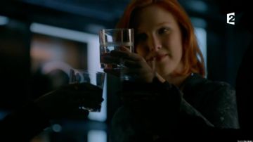 Les verres à whisky de Richard Castle dans Castle