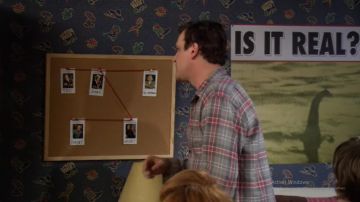 The poster, "Is It Real?" in How I Met Your Mother S06E15