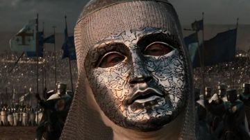Le masque de Baldwin IV / Baudouin IV (Edward Norton) dans Kingdom of Heaven | Spotern