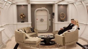 El fondo de pantalla submarino en X-Men: The Beginning