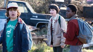 Veste portée par Mike Wheeler (Finn Wolfhard) comme on le voit dans des Choses plus étranges S01E01