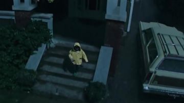 The famous car type station wagon yellow and wood in It