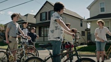 The vintage bike of William Denbrough / Bill ('jaeden Lieberher) in It, The Clown