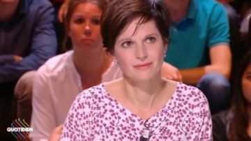 Le top imprimé de Sandrine Rousseau dans l'émission Quotidien du 4 octobre 2017