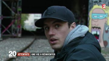 La casquette noire portée par Aristide Barraud lors de son interview au Journal de 20H du lundi 13 novembre 2017