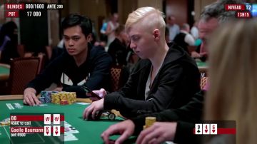 The sweatshirt worn by a day in In the Head of a Pro : Gaëlle Baumann at the WSOP 2017