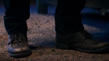 The shoes of Wolverine (Hugh Jackman) in Logan