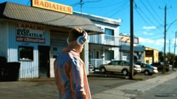 La camisa a rayas de Steve O'connor Després (Antoine Olivier Pilon) en Mommy