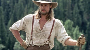 Brad Pitt channels his youthful 'Legends of the Fall' look during