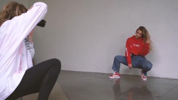 Bhad bhabie crop hoodie Clearance