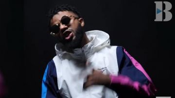 La veste Reebok de Lefa dans une video Booska-p