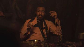 Black Tie worn by Lando Calrissian (Donald Glover) as seen in Solo: A Star Wars Story