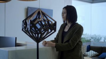 La pièce d'art Cube Pas de Cube comme on le voit dans le film OtherLife