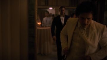 Macrame Tie Accessory / Necklace worn by Isaac Bancroft (Antonio Marziale) as seen in Altered Carbon S01E03