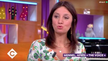 El vestido de Marion Ruggieri en el show C a vous del 17/05/2018