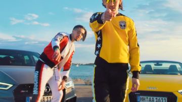 La veste Moschino de Lazer portée dans le clip S Line de MMZ