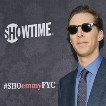 Gafas de sol usadas por Benedict Cumberbatch como se ve durante el evento For your consideration para Patrick Melrose de Showtime en NeueHouse