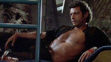 The shows of Seth Brundle (Jeff Goldblum) in The fly
