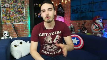 Le t-shirt "Get your Groot on" dans la Vidéo "Cette figurine Pop m'a fait hurler ! Unboxing Wootbox Juillet 2018" de La chaîne du Geek